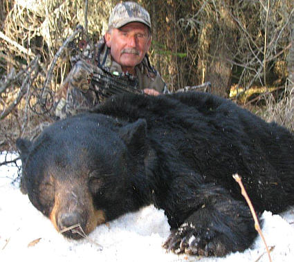 black bear hunting in Alberta Canada